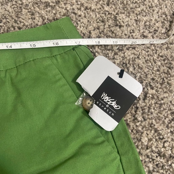 NWT Mossimo Kelly Green Shorts Size 10 98% Cotton - Picture 2 of 7